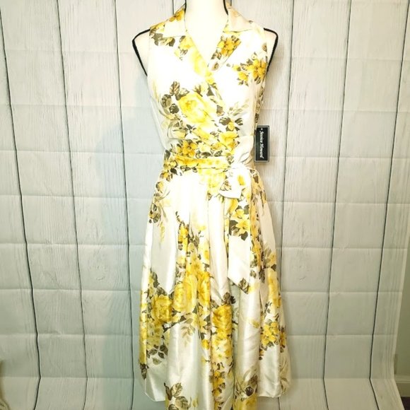 jessica howard yellow floral dress